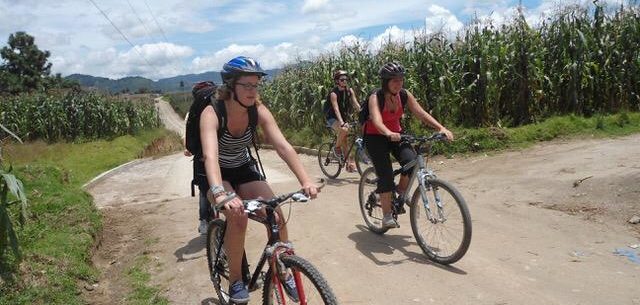 Cycling over Guatemala